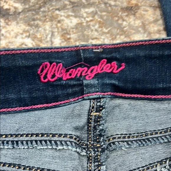 Wrangler Women's Boot Cut Jeans in Dark Blue - Picture 3 of 12